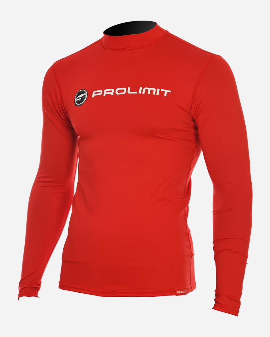 Prolimit Rashguard röd lång ärm image 0