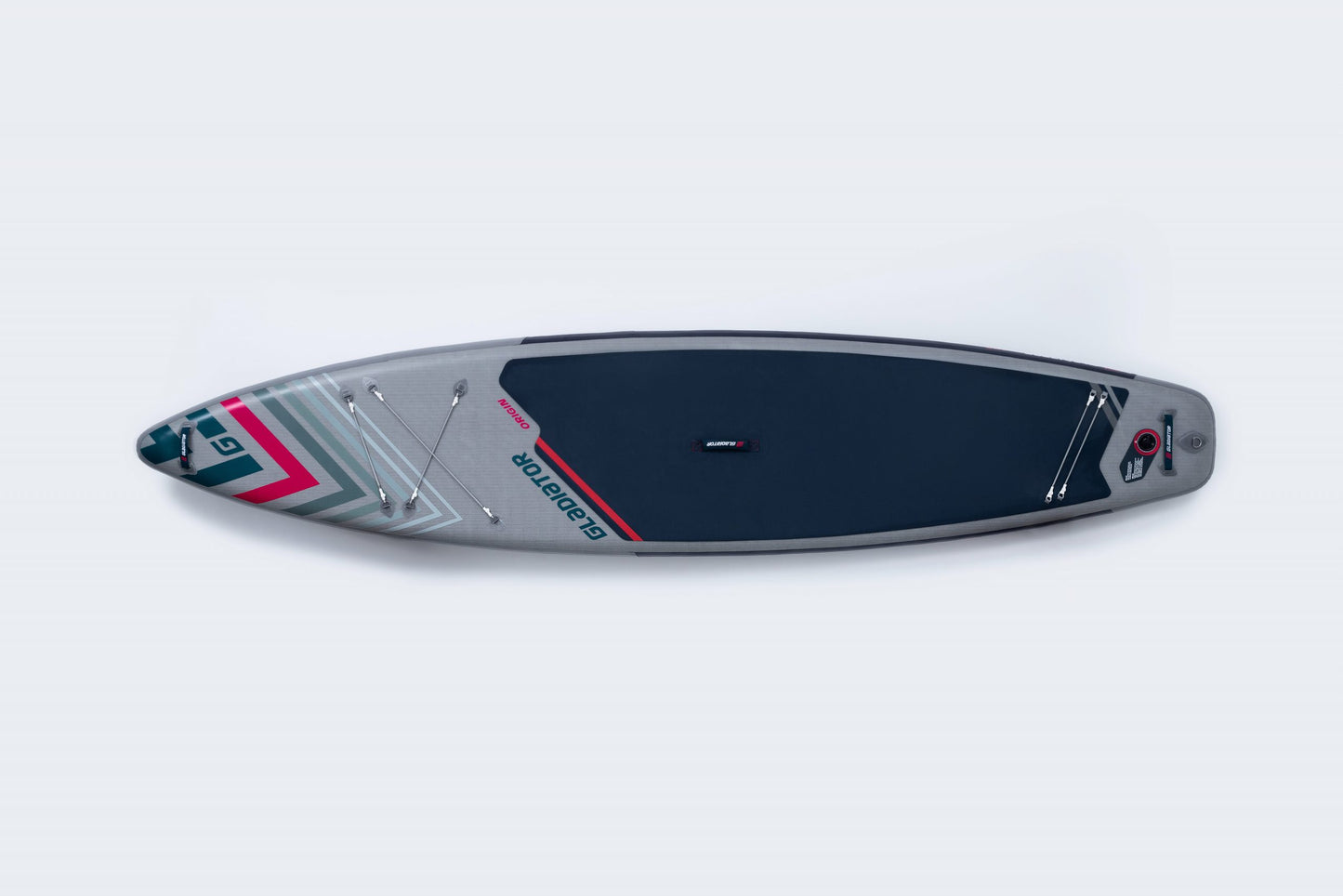 Gladiator Origin 12'6" x 30" Sport 2022, komplett inklusive paddel och leash image 2